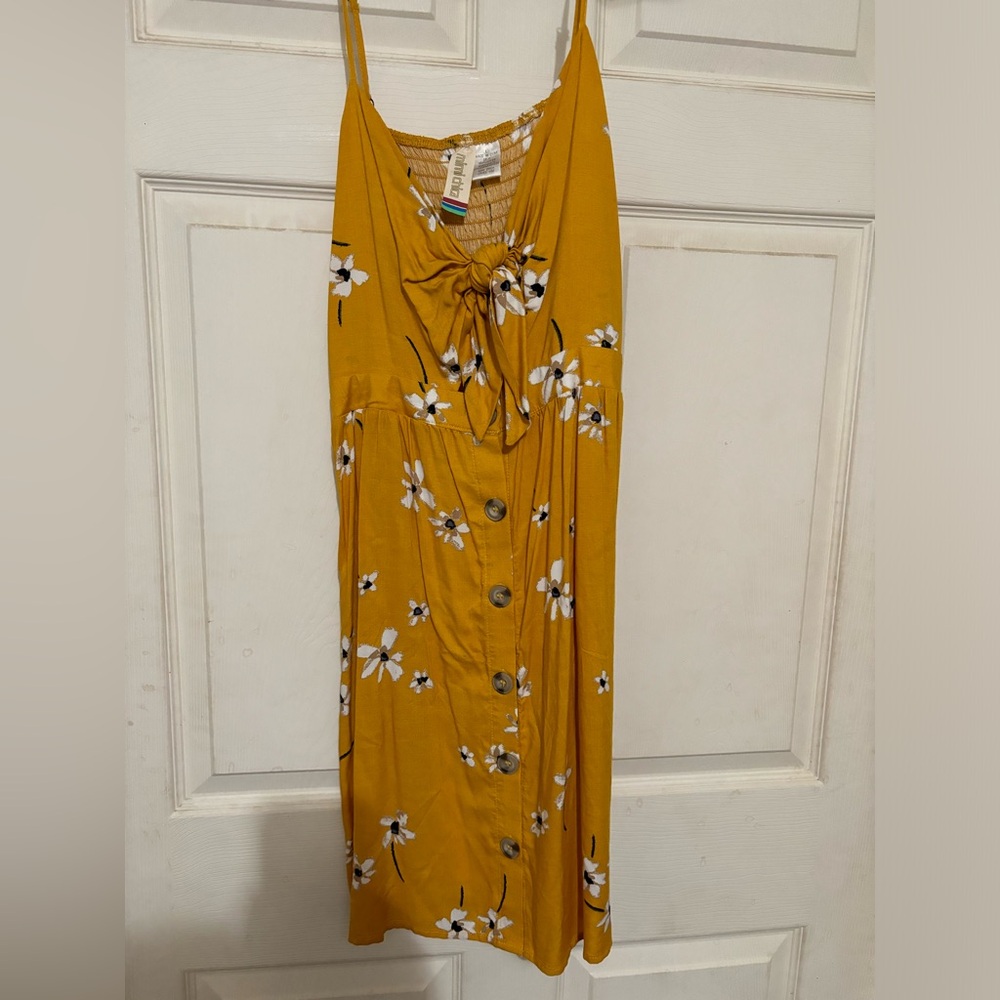 Yellow dress